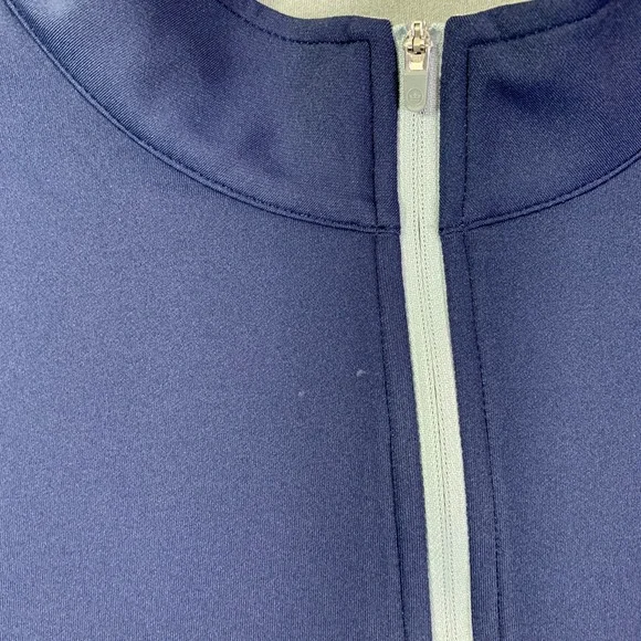Petet Millar Perth Men 2XL Blue Performance Golf Pullover Stretch Preppy - Picture 3 of 11